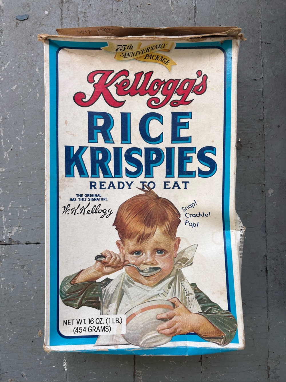 Vintage cereal boxes